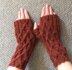 Kernow fingerless mittens