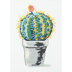 Globe Cactus in DMC - PAT0099 - Downloadable PDF