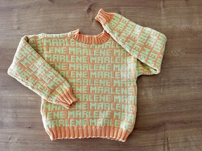 Kid´s name sweater