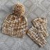 Cozy Hearth Hat Set