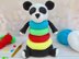 Panda Color Stacking rings toy
