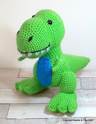 Tiberius the T-Rex Ami amigurumi