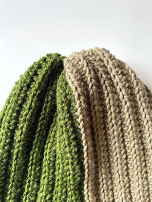 Two Color Beanie Hat