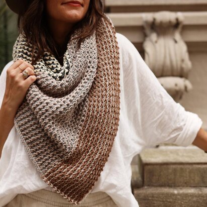 Reverb Wrap - knitting pattern