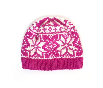 PINK ROSE Beanie