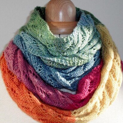 Rainbow's end cowl