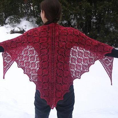 Sumac Leaf Shawl