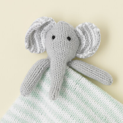 Sonny & Arlo Baby Comforters - Free Toy Knitting Pattern in Paintbox Yarns Baby DK
