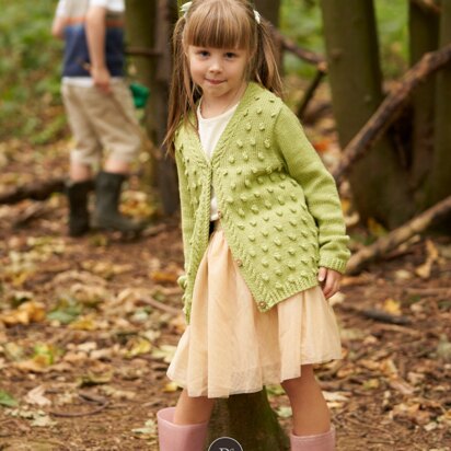 Patty Cake Cardigan in Rowan Summerlite DK - Downloadable PDF