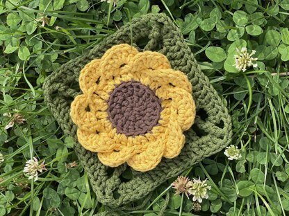 Sunflower Granny Square