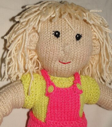 Patatina doll knitting pattern