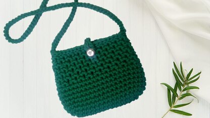 Oval cross body bag