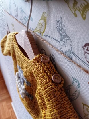 Sheep baby sweater