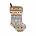 Historical Sampler Company Gingerbread Man Christmas Stocking Tapestry Kit - 200100