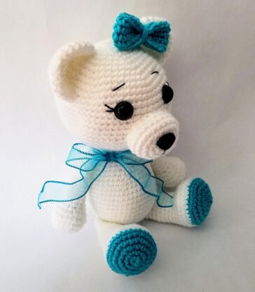 Pretty Crochet Teddy Bear