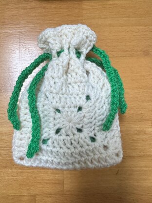 Little Bag of Irish Luck Shamrock Lucky Four-Leaf Clover