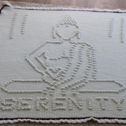 Serenity Buddha Afghan