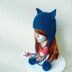 Earflap Hat with Cat Ears