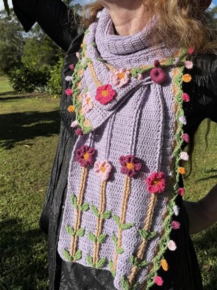 The Garden Path Scarf