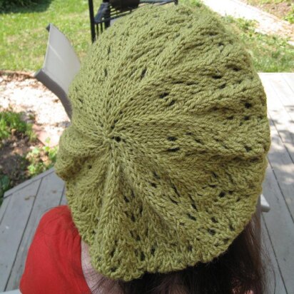 Piedmont Slouch Hat - knitting pattern
