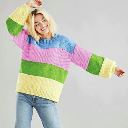 Sweater in Hayfield Bonus Chunky - 10602 - Downloadable PDF