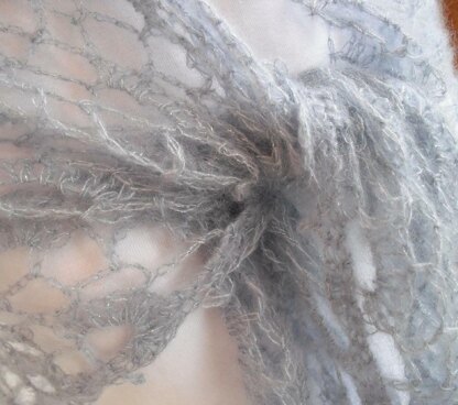 Angel wisp shawl