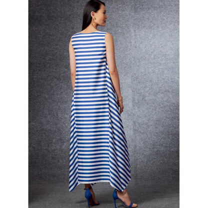 Vogue Misses' Dress V1691 - Paper Pattern, Size A (S-M-L-XL-XXL)
