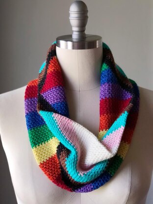 Pride & Progress Cowl (crochet)