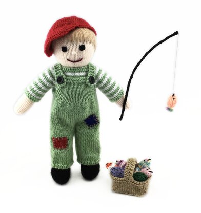 Peter boy doll knitting pattern 19054