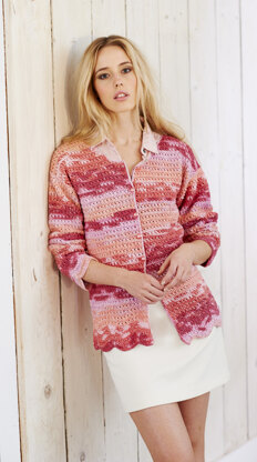 Tee Shirt and Cardigan in Stylecraft Sundae DK - 9365 - Leaflet