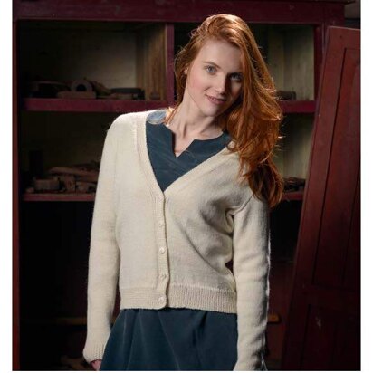 The Fibre Co. V-Neck Cardigan PDF