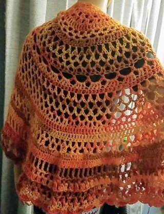 Matilda's half circle shawl