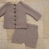 Alvina Bloomer and Cardigan Baby Set