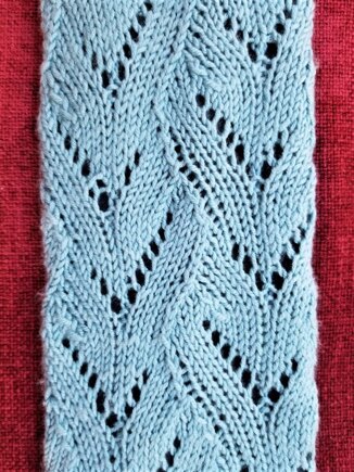 Blue Lace Scarf #2