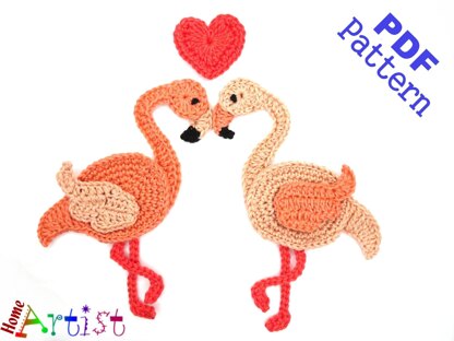 Flamingo Applique