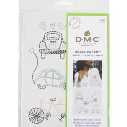DMC Magic Paper Wedding Embroidery Sheet