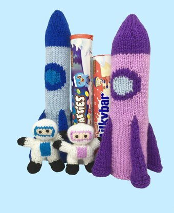 Rocket & Astronaut for Smartie chocolate
