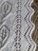 Braided Diamonds Baby Shawl