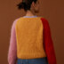 Three Colour Cardigan - Knitting Pattern For Women in Debbie Bliss Nell by Debbie Bliss
