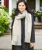 Churchmouse Studio Graphic Two-Tone Wrap & Scarf in Rowan Kid Classic/Berroco Ultra Alpaca PDF