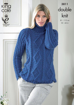 Sweaters In King Cole DK - 3811