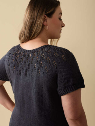 Orinne Top in Berroco Modern Cotton - Downloadable PDF