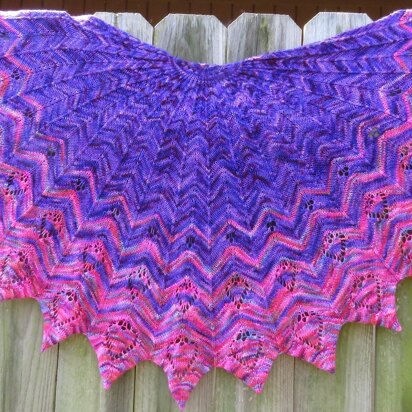 Bottom of My Heart Shawl