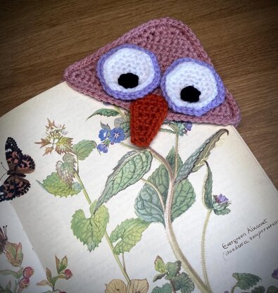 Corner Bookmark - Owl