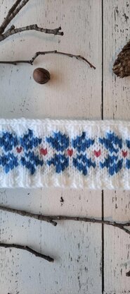 Simple Snowflake Headband