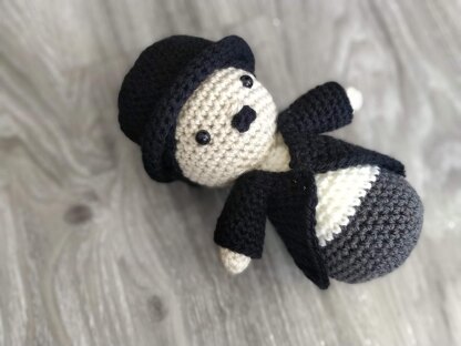 Charlie Chaplin Amigurumi