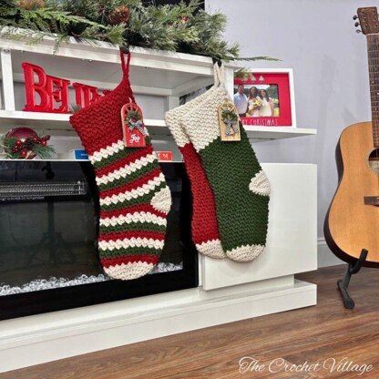 North Pole Christmas Stockings