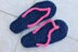 Summer Flippers - Felted Flip-Flop Slippers