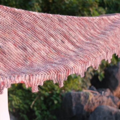 Jagged Edge - knitting pattern