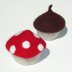 Felted Acorn and Mushroom Catch-all